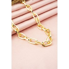 By Zeyna Aksesuar Kadın 40 cm Basic Zincir Kolye