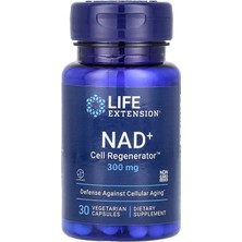 Life Extension Nad⁺ Cell Regenerator 300 Mg – Nıagen® Nicotinamide Riboside (Vitamin B3 Formu) – 30 Kapsül