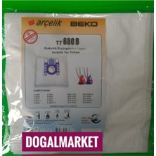 Arçelik Beyaz Orbital Toz Torbası 20’li Set, Uygun ve Temiz Temizlik Malzemesi