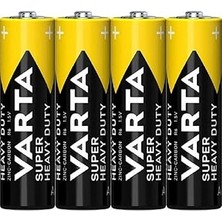 Varta Super Heavy Duty Pil 4'lü - Aa Kalem Pil