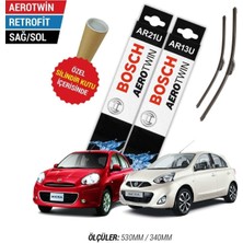Nissan Micra Silecek Takımı (2011-2018) Aerotwin