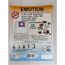 Beko Uyumlu Toz Torbası Seti, Beyaz, 15 Adet, BKS3210, BKS2240, BKS2250 Modelleriyle