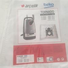 Arçelik Beyaz Tornado Süpürge Torbası, Yüksek Performanslı ve Dayanıklı Temizlik Ürünü