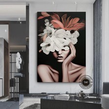 Öpüşen Çift Tablosu, Sevgililer Günü Hediyesi, Modern & Romantik Kanvas Poster