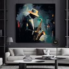 Balerin Graffiti Poster Baskısı, Dans Eden Balerin Duvar Sanatı, Sokak Sanatı Kanvas