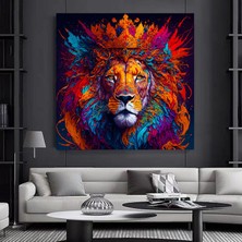 Kadın Soyut Sanatı, Altın Fırça Darbeleri ile Modern Poster Dekoru, Kadın Duvar Kanvas Sanatı