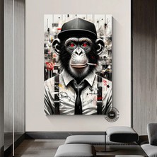 Ekstra Büyük Modern Soyut Sanat Baskısı, Yatak Odası Duvar Dekoru