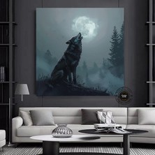 Üç Bilge Maymun Kanvası; Soyut Maymun Duvar Sanatı; Bilge Maymun Kanvas Sanatı; Modern Duvar Dekoru;