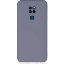 General Mobile Gm 20 Kılıf Nano Içi Kadife Silikon - Gri - TNC6324-6624