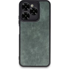 General Mobile Era 50 Kılıf Aras Deri Kapak - Koyu Yeşil - TNC3490-9473