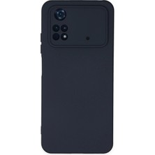 Xiaomi Poco M4 Pro 4g Kılıf Nano Içi Kadife Silikon - Lacivert - TNC6550-7185