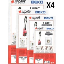 Arçelik Beyaz Süpürge Toz Torbası S 4540 T, Temizlik Için Uygun ve Güvenilir Parça