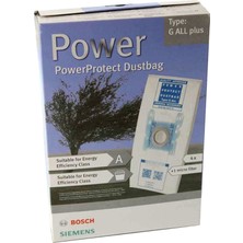 Bosch Beyaz Toz Torbası, Güçlü ve Dayanıklı, Kutulu, Temizlik Için Uygun