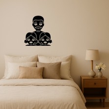 Iç Mekan Dekoratif Baba ve Kız Emoji Tablosu - TNC6830-1606