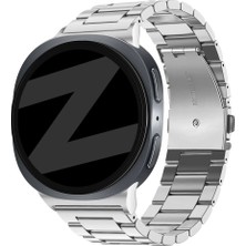 Samsung Galaxy Watch 8 40MM 44MM 46MM Classic Uyumlu Metal Baklalı Kordon Old Money Kayış Şık Zarif