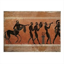 Bedeko Mitolojik Resim Dekoratif Ahşap Tablo 50 cm x 70 cm