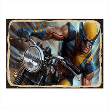 Bedeko Wolverine Dekoratif Mdf Tablo 50 cm x 70 cm