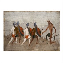 Bedeko Mitolojik Savaşçılar Hediyelik Mdf Tablo 50 cm x 70 cm