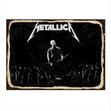 Bedeko Metallica Dekoratif Ahşap Tablo 50 cm x 70 cm