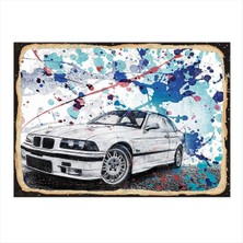 Bedeko Bmw Araba Mdf Tablo 50 cm x 70 cm