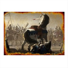 Bedeko Katil Unikorn Hediyelik Mdf Tablo 50 cm x 70 cm