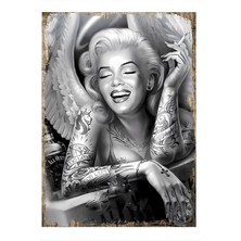 Madonna Modern Ahşap Tablo 50 cm x 70 cm