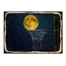 Bedeko Basketbol Potası Desenli Mdf Tablo 50 cm x 70 cm