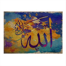 Bedeko Hat Sanatı Desenli Mdf Tablo 50 cm x 70 cm