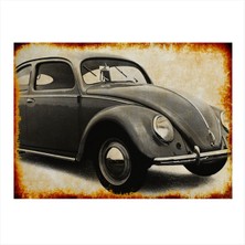 Bedeko Volkswagen Araba Art Mdf Poster 50 cm x 70 cm