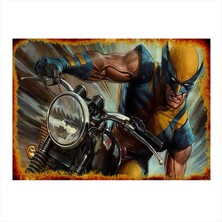 Bedeko Wolverine Tasarım Mdf Tablo 50 cm x 70 cm