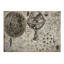 Bedeko Astronomi  Mdf Poster 50 cm x 70 cm