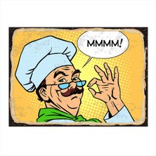 Bedeko Aşçıbaşı Modern Mdf Tablo 50 cm x 70 cm