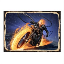 Bedeko Ghost Rider Art Mdf Poster 50 cm x 70 cm