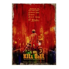 Bedeko Kill Bill Tasarım Mdf Tablo 50 cm x 70 cm
