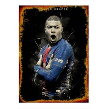 Bedeko Kylian Mbappe Mdf Tablo 50 cm x 70 cm