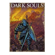 Bedeko Dark Souls Art Mdf Tablo