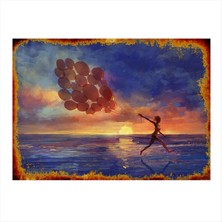 Bedeko Doğada Tek Başına Dekoratif Ahşap Tablo 50 cm x 70 cm