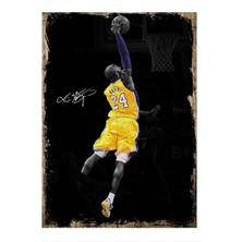 Bedeko Kobe Bryant Desenli Mdf Tablo 50 cm x 70 cm