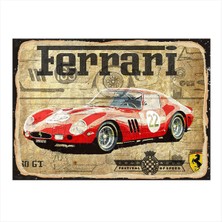 Bedeko Ferrari Art Mdf Poster 50 cm x 70 cm