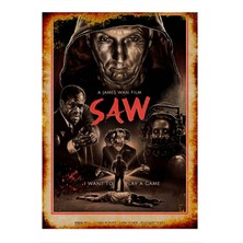 Bedeko Ahşap Tablo Saw  testere Film Afişi