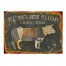 Bedeko Kasap Mdf Tablo 35 cm x 50 cm