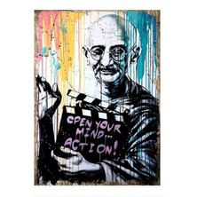 Gandi Aklınızı Açın Mdf Tablo 35 cm x 50 cm