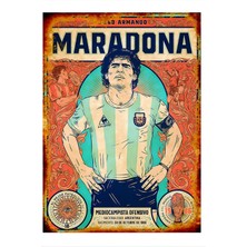 Maradona Art Mdf Tablo 35 cm x 50 cm