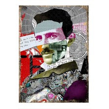 Nicola Tesla Dekoratif Mdf Tablo 35 cm x 50 cm