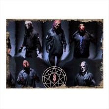 Bedeko Slipknot Modern Mdf Tablo 35 cm x 50 cm