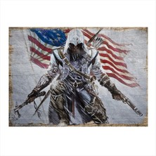 Bedeko Assasin Creed Mdf Poster 35 cm x 50 cm