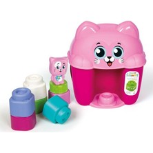Nessiworld 17768 Soft Clemmy - Yumuşak Blok Kova Seti Kedicik 6-36 Ay