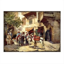 Bedeko Ahşap Tablo Evliya Çelebi