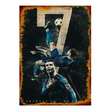 Bedeko Cristiano Ronaldo Model Mdf Tablo 35 cm x 50 cm