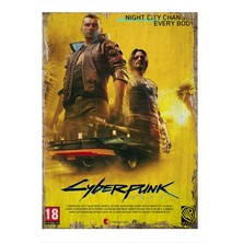 Bedeko Cyberpunk 2077 Mdf Poster